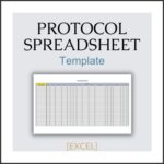 Protocol Spreadsheet - Template [EXCEL]